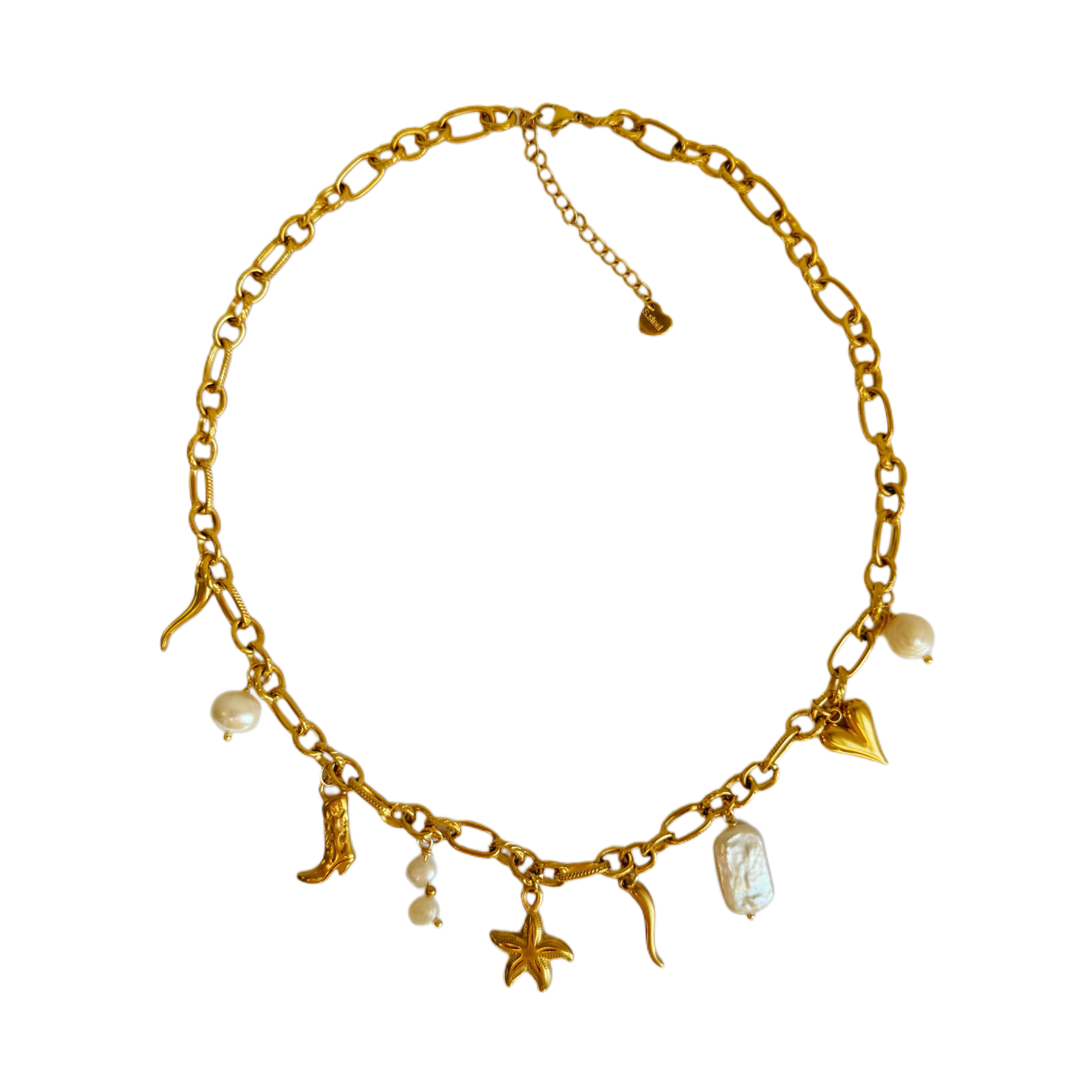 Star charm ყელსაბამი