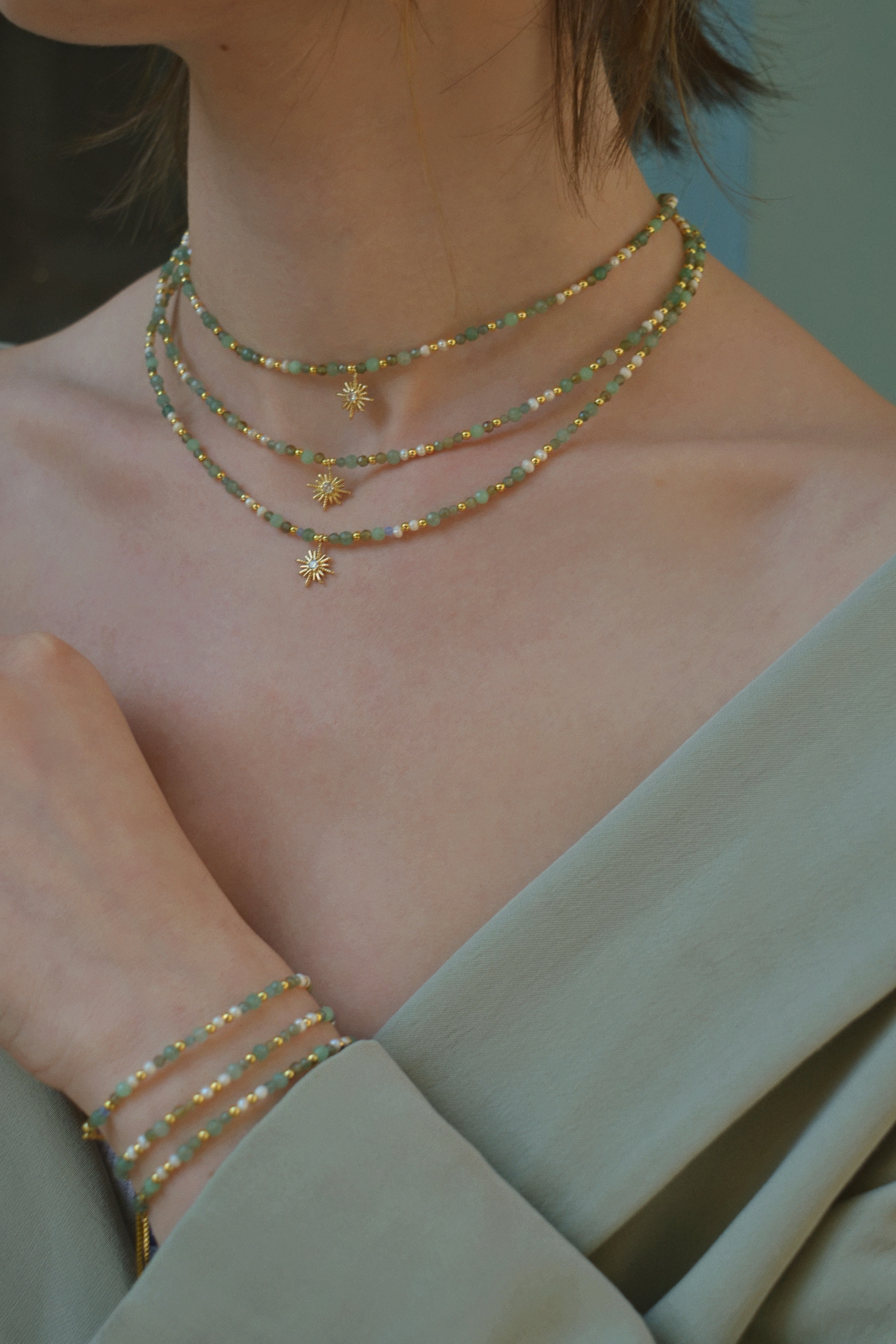 Avantiurine necklace