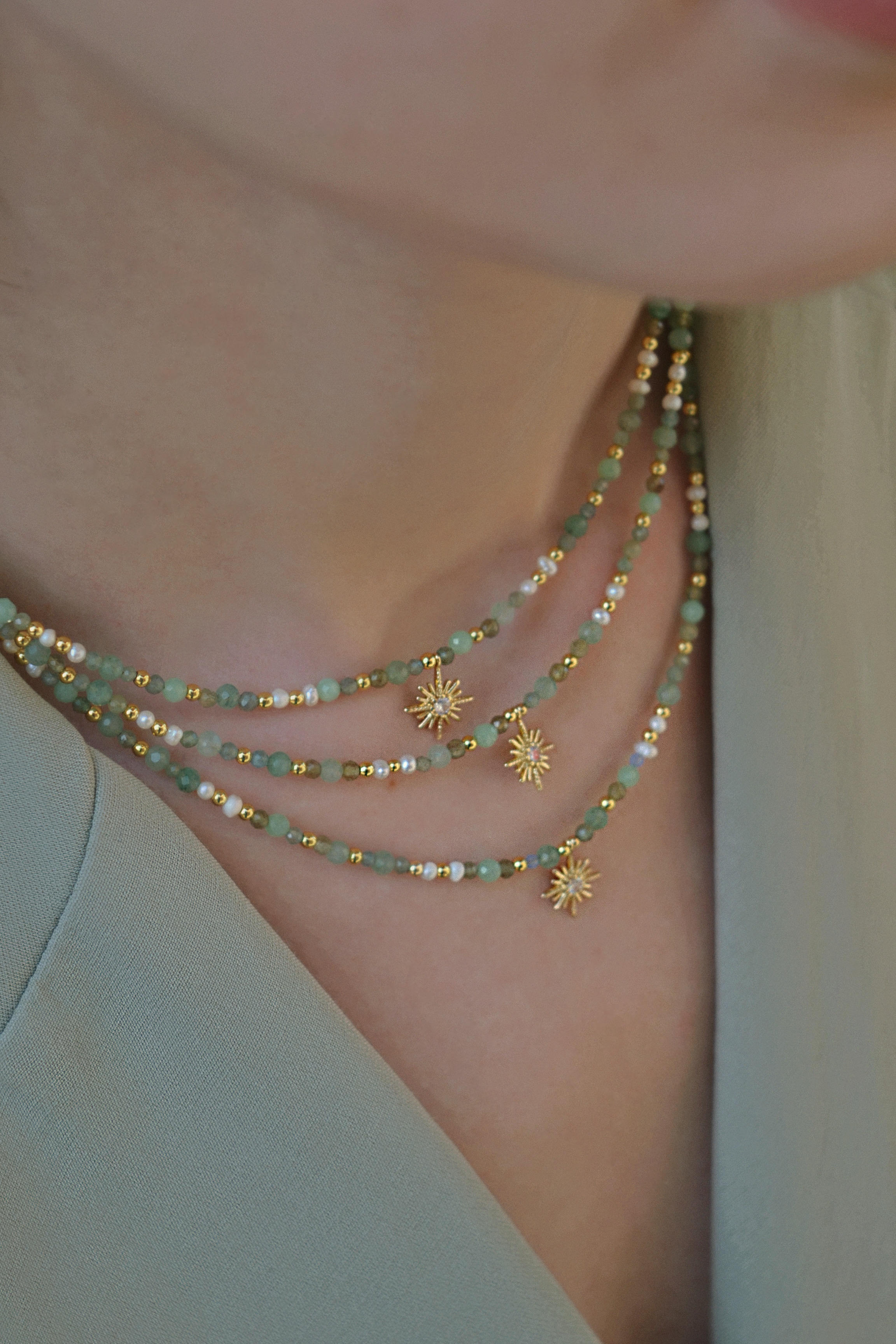 Avantiurine necklace