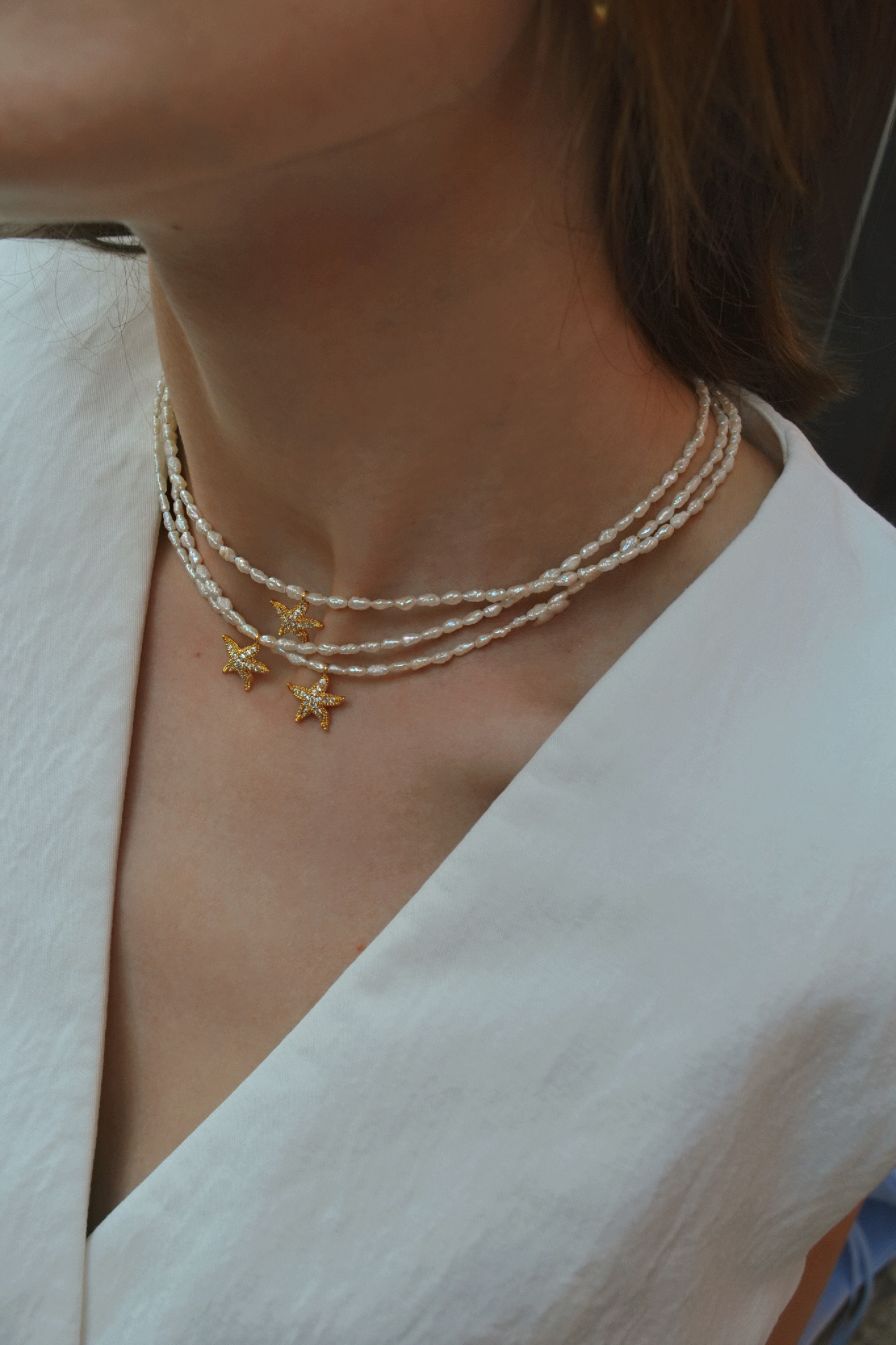 მარგალიტის ყელსაბამი - Starfish