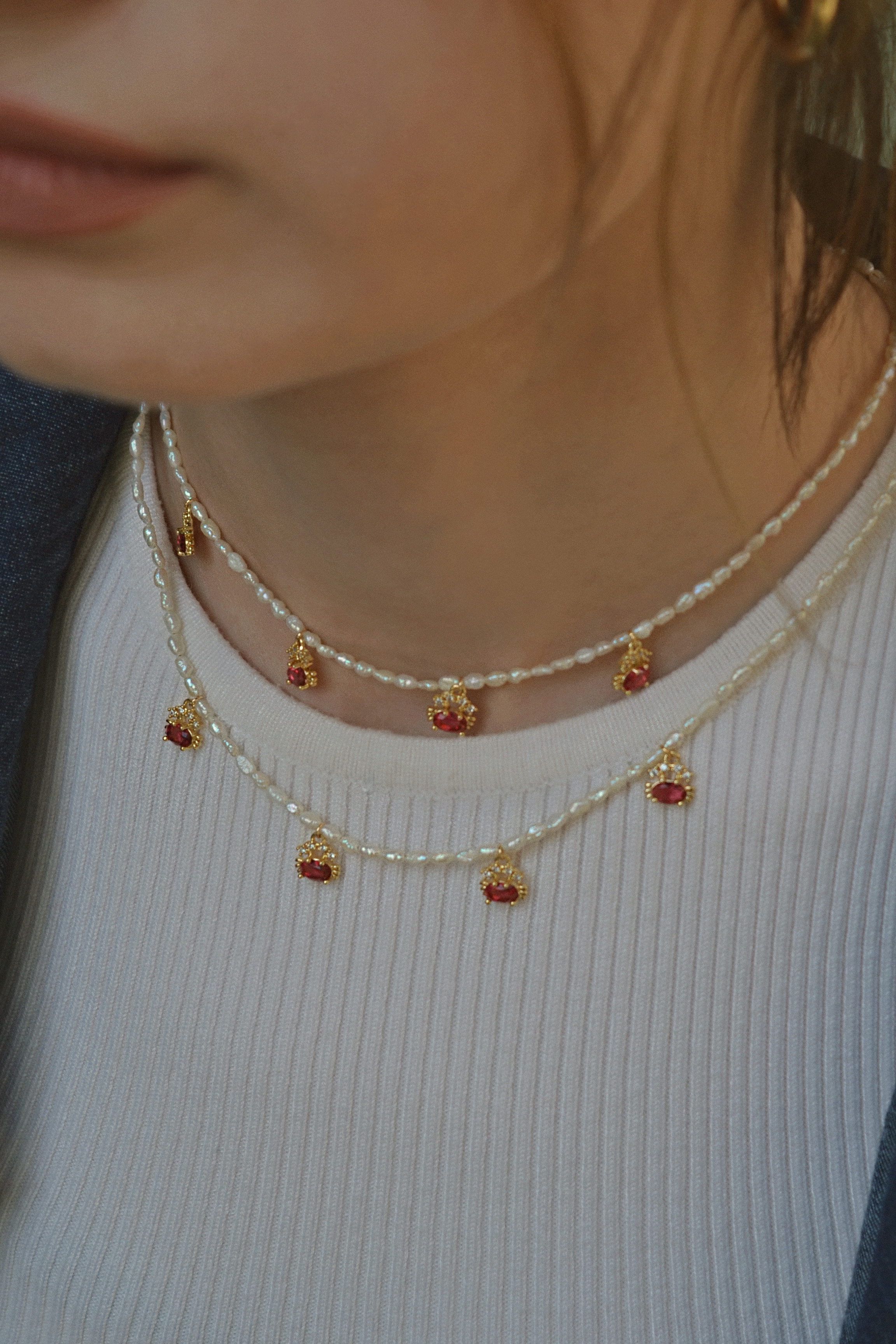 Crab Pearl necklace