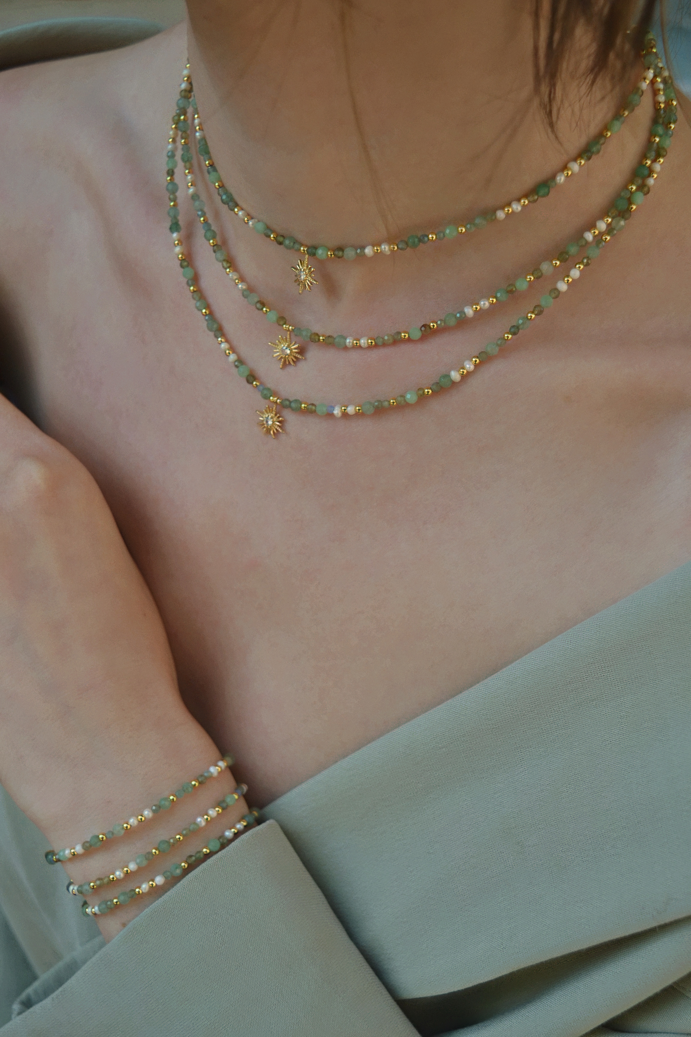 Avantiurine necklace