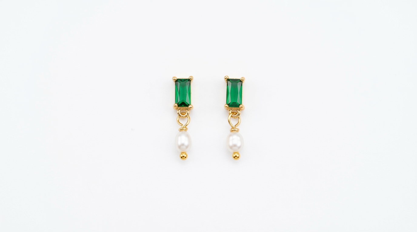 საყურე მარგალიტით